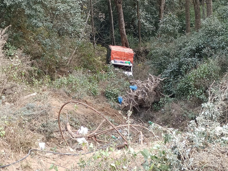 कुलेखानीमा सवारी दुर्घटना, दुईजना घाइते कुलेखानीमा सवारी दुर्घटना, दुईजना घाइते