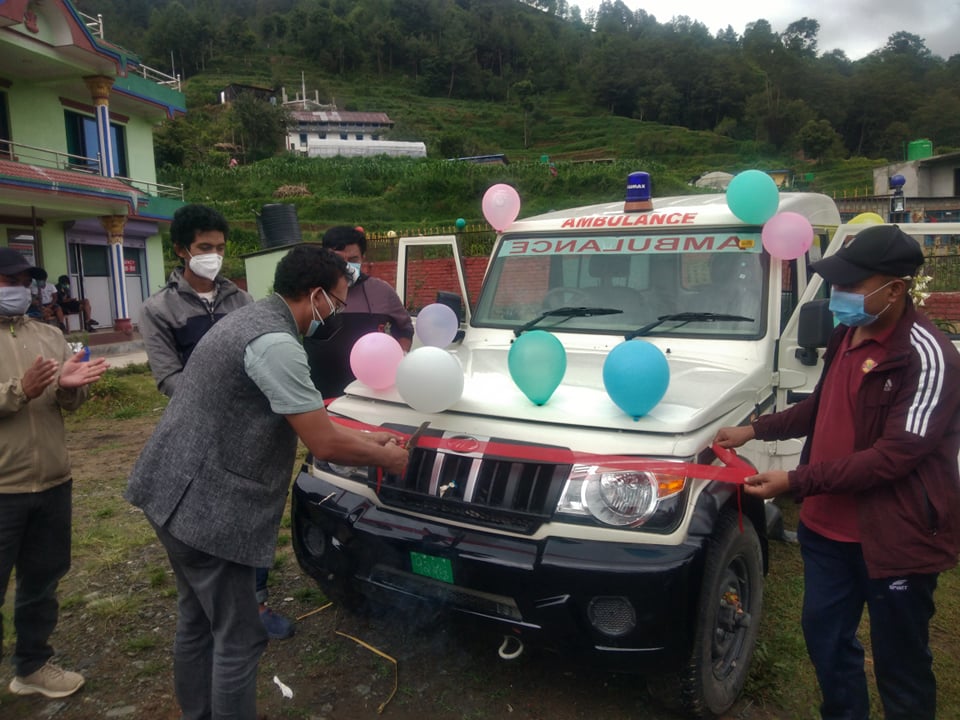 नि:शुल्क एम्बुलेन्स मानव हुनुको गुण हो: मेयर विष्ट