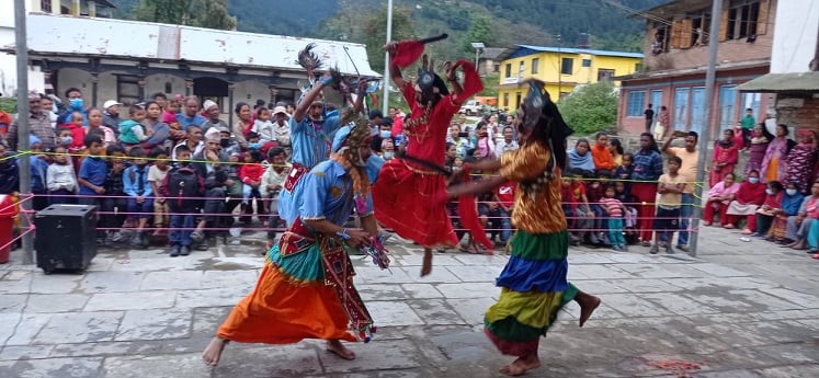 इन्द्रजात्राको अवसरमा मुल गुरुहरु सम्मानित