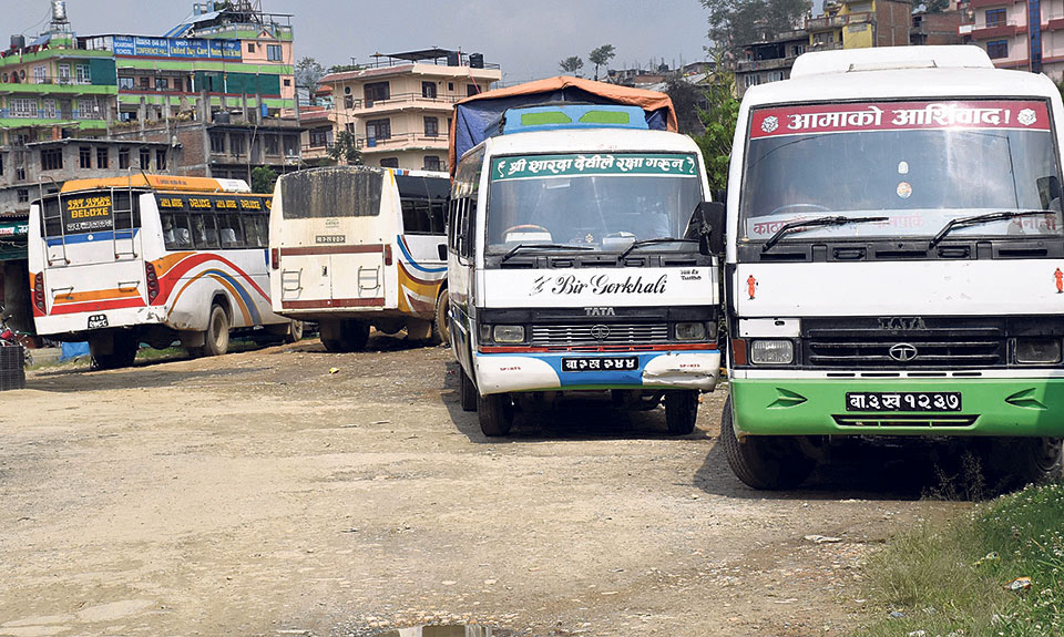 भोलिदेखि लामो दूरीका यातायात सञ्चालन गर्न प्रशासनको निर्णय