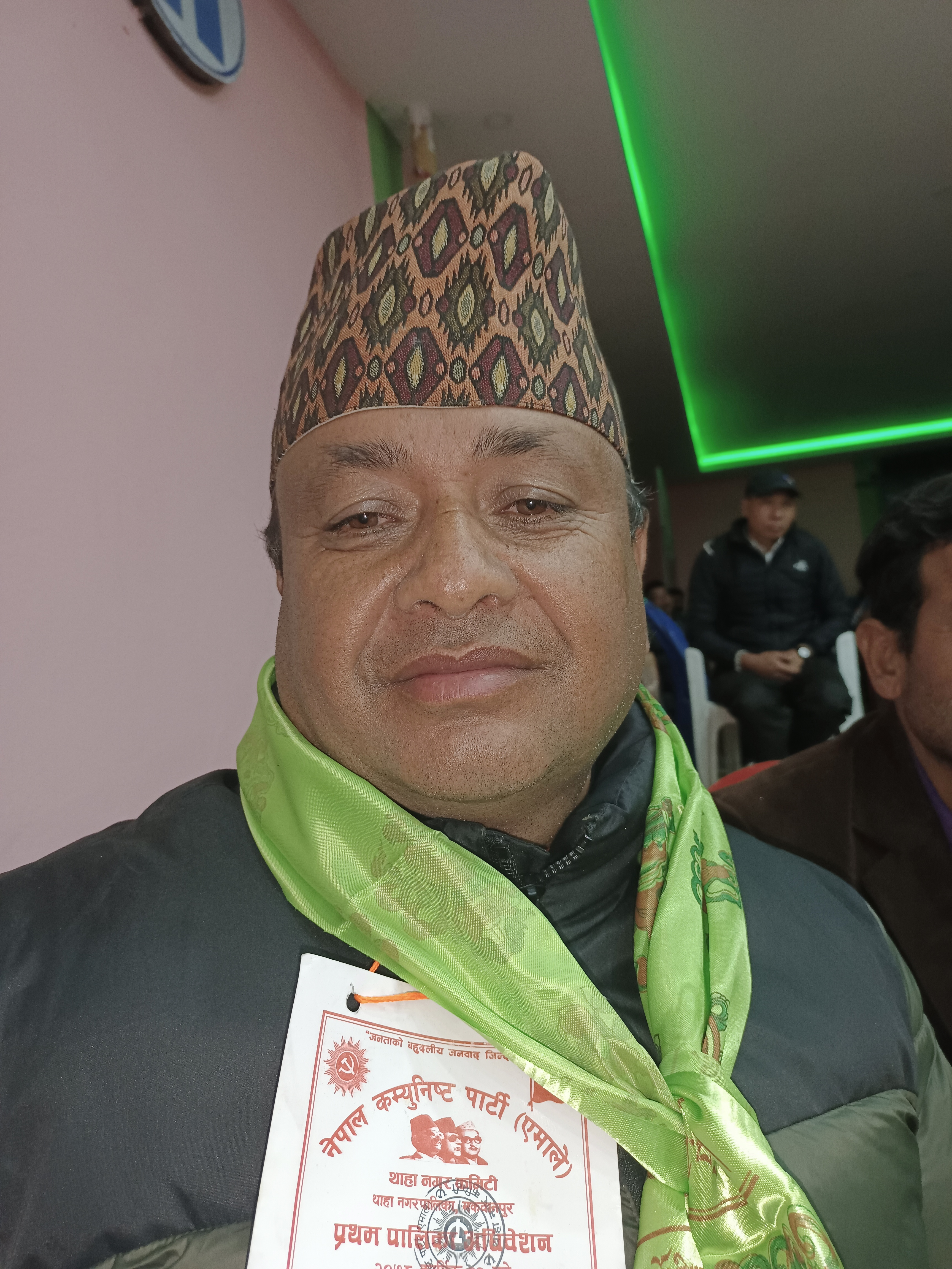 थाहानगर एमालेको अध्यक्षमा ढकाल सर्वसम्मत