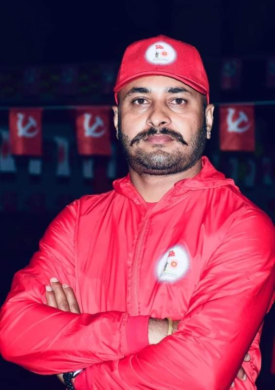 युवा संघ इलाम इञ्चार्जमा युवानेता पौडेल