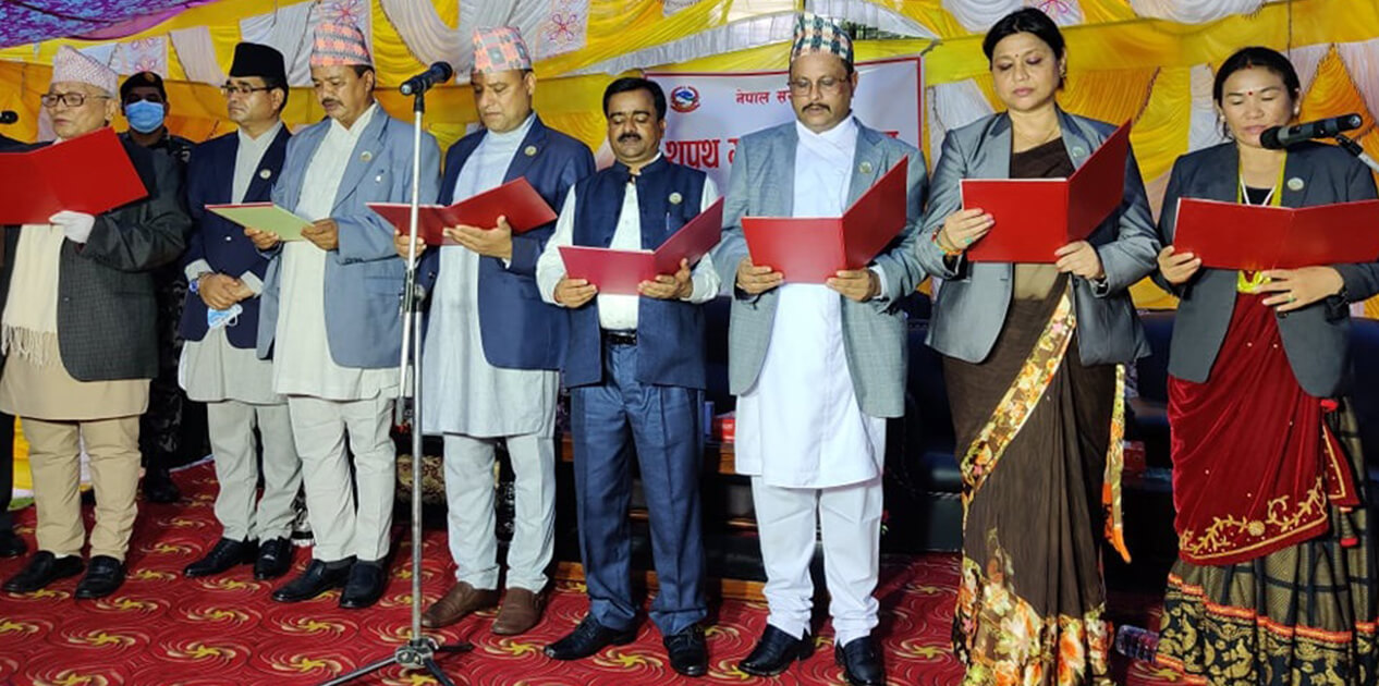 लुम्बिनी प्रदेशका मुख्यमन्त्री केसीले लिए शपथ, ७ सदस्यीय मन्त्रीपरिषद गठन