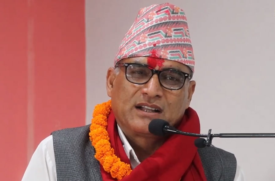 बागमती प्रदेशका मन्त्री खनालले राजीनामा दिनु हुँदै