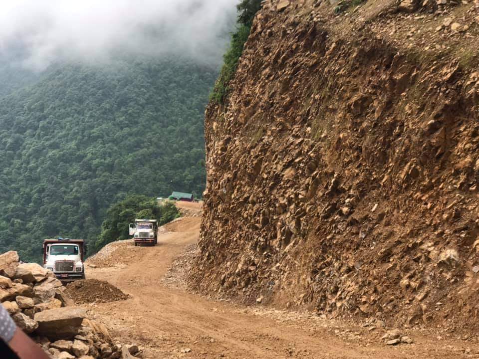 चन्द्रागिरी सडक कात्तिक २६ देखि पुनः निर्माण गरिदै,  निर्माणका लागि फेरि बाटो बन्द गरिने