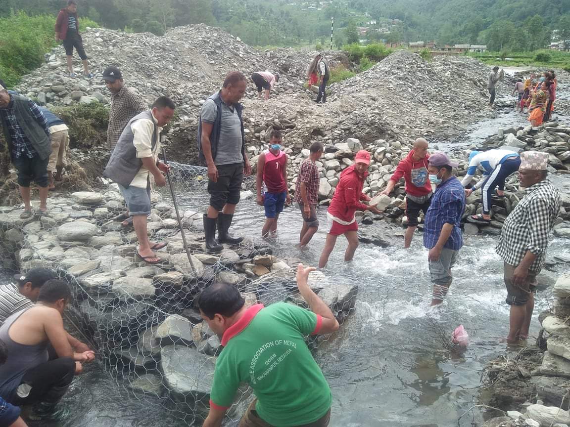 स्थानीय वस्ती बचाउने अभियानमा